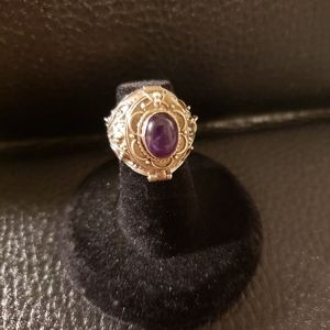 Ameythyst Poison Ring